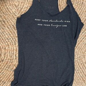 Next Level Apparel Dark Gray Tank Top
